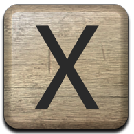 Letter X