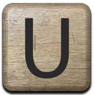 Letter U