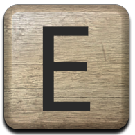 Letter E