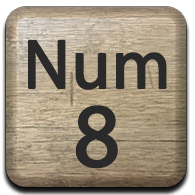 Number Pad Eight